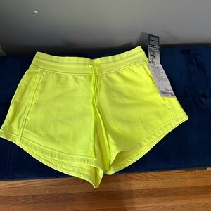 Lululemon inner glow high rise shorts 3 in
